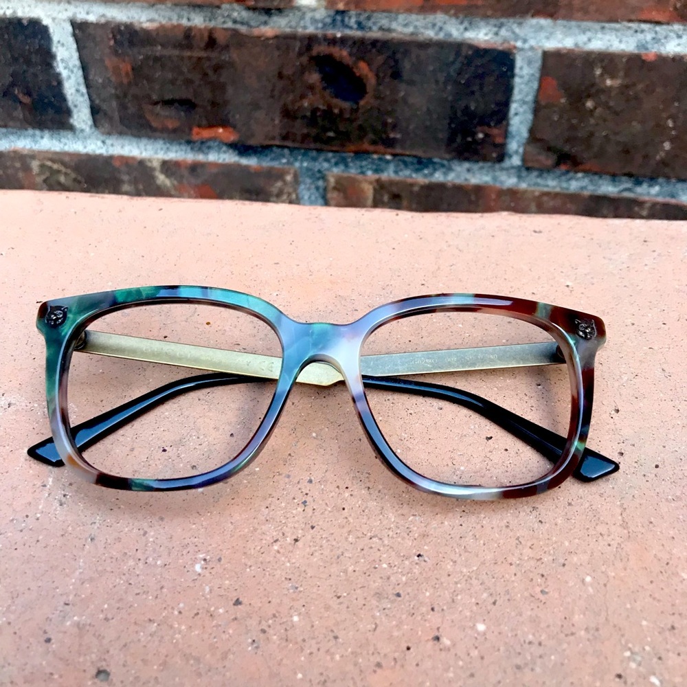 GUCCI GG0218O Glasses Frames used